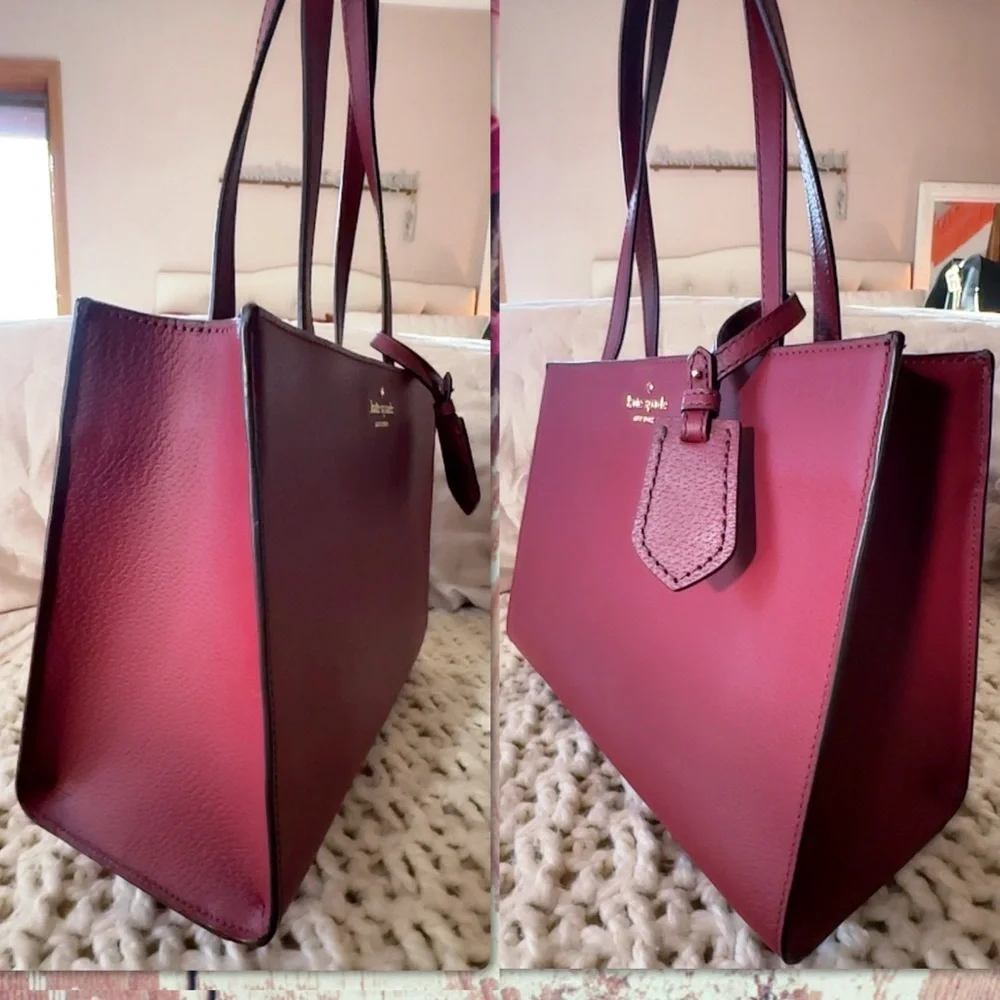 KATE SPADE THOMPSON STREET LARGE SAM HANDBAG in SIENNA